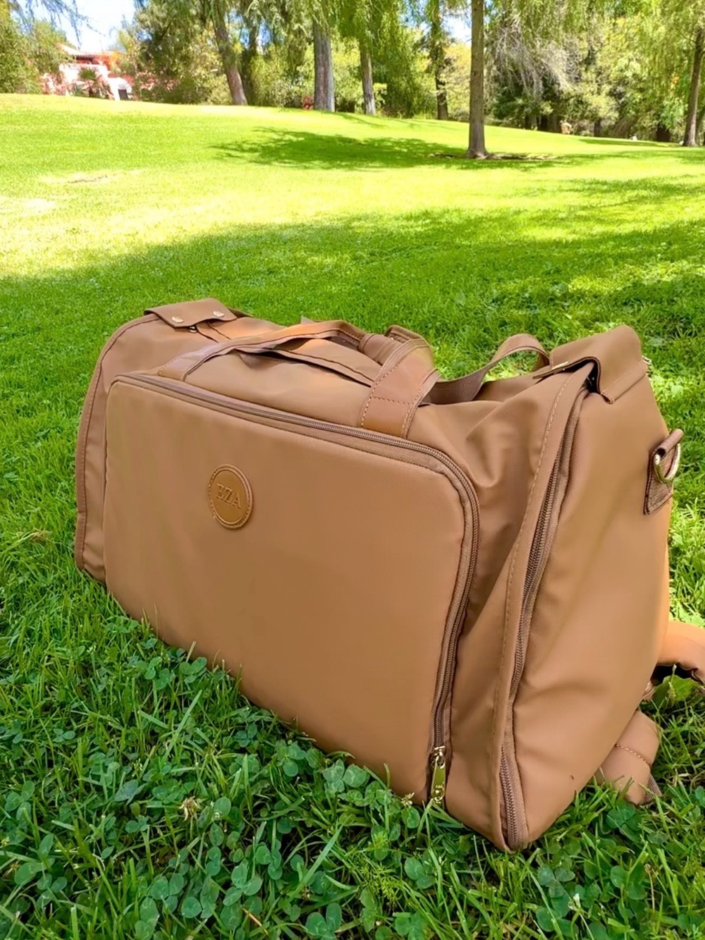 EZA Caramel Gym/Travel/Duffel/Backpack Bag